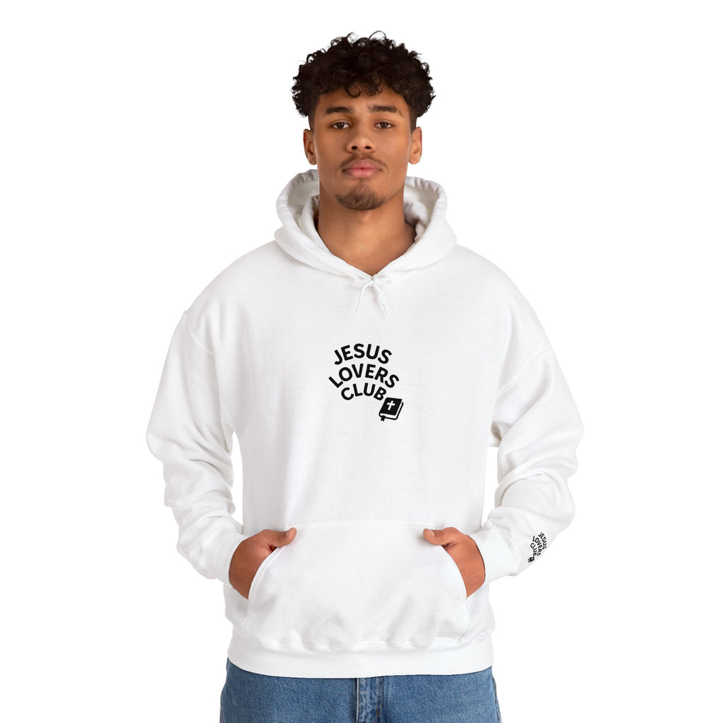 Jesus Lovers Club Embroidered Hoodie