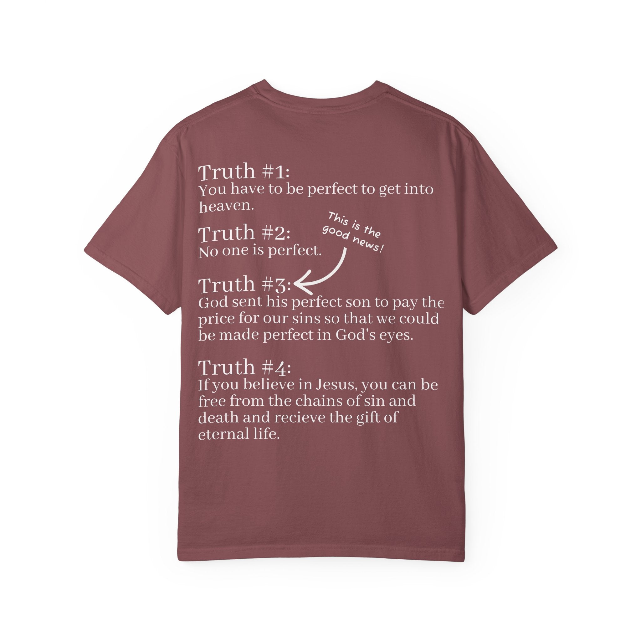 The Truth Will Set You Free Unisex Comfort Colors T-Shirt