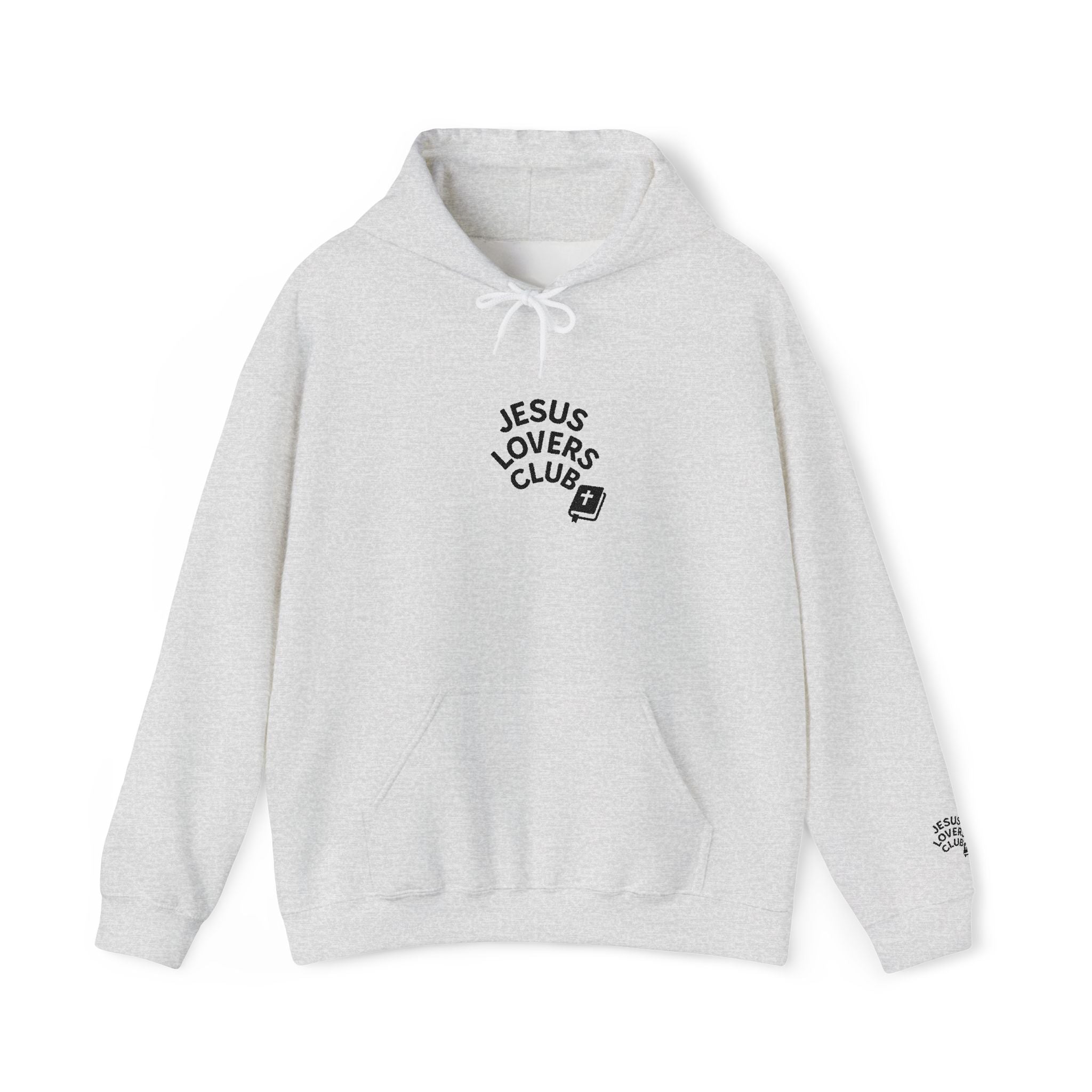 Jesus Lovers Club Embroidered Hoodie