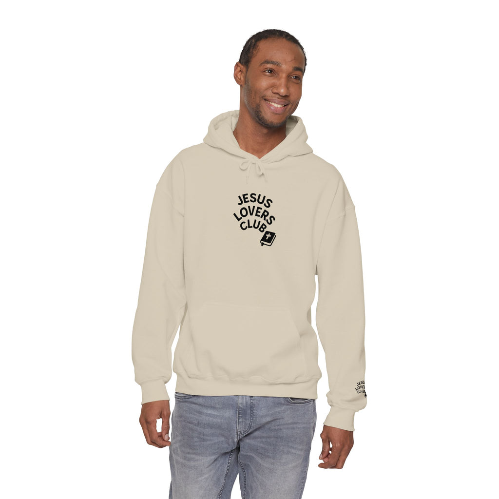 Jesus Lovers Club Embroidered Hoodie