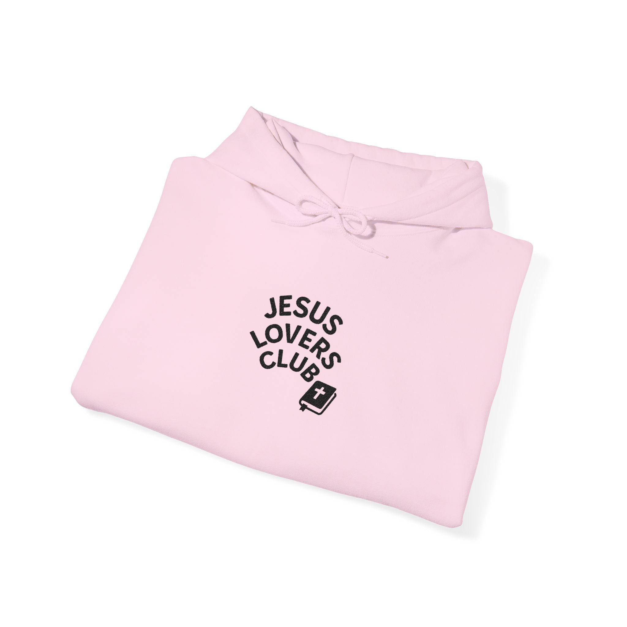 Jesus Lovers Club Embroidered Hoodie