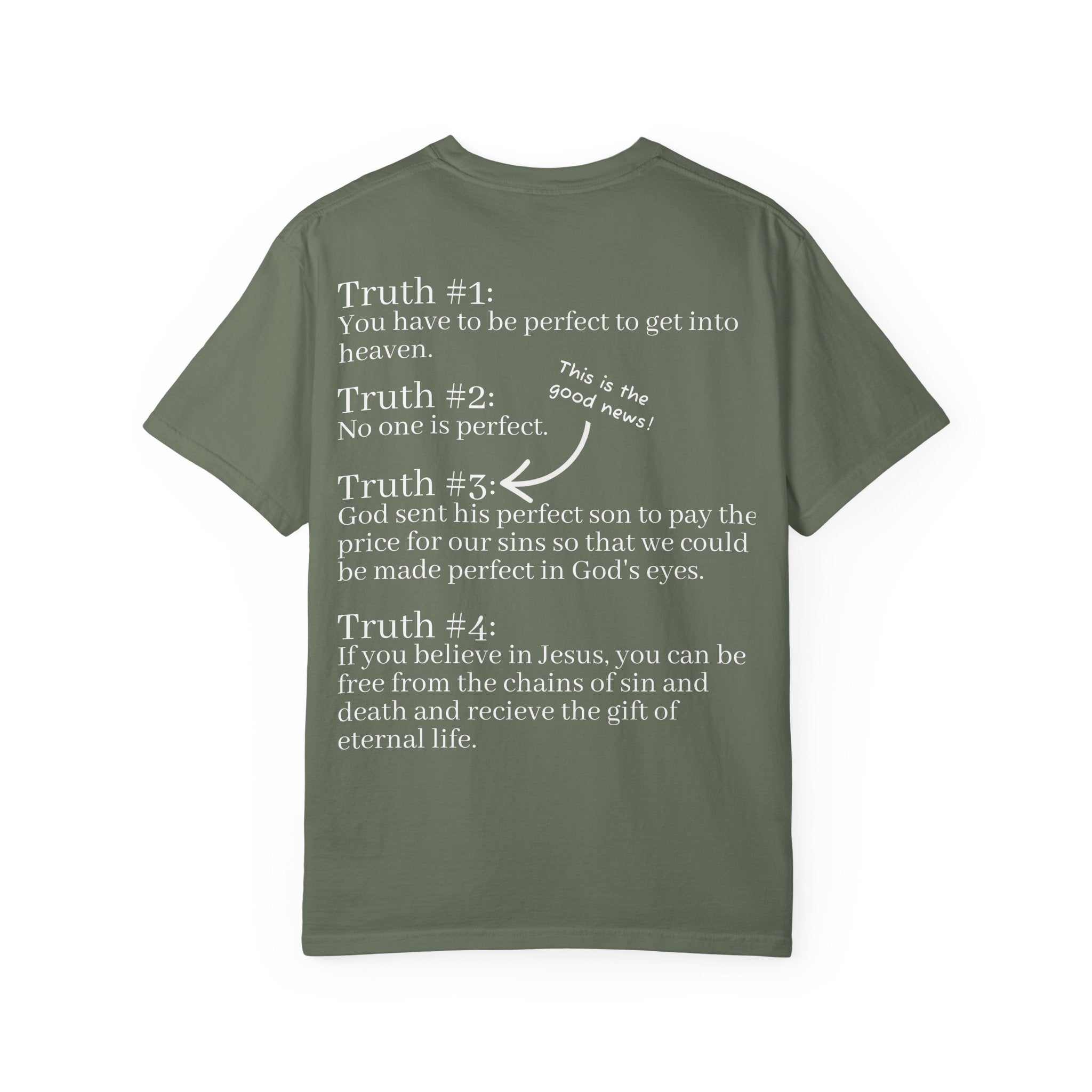 The Truth Will Set You Free Unisex Comfort Colors T-Shirt