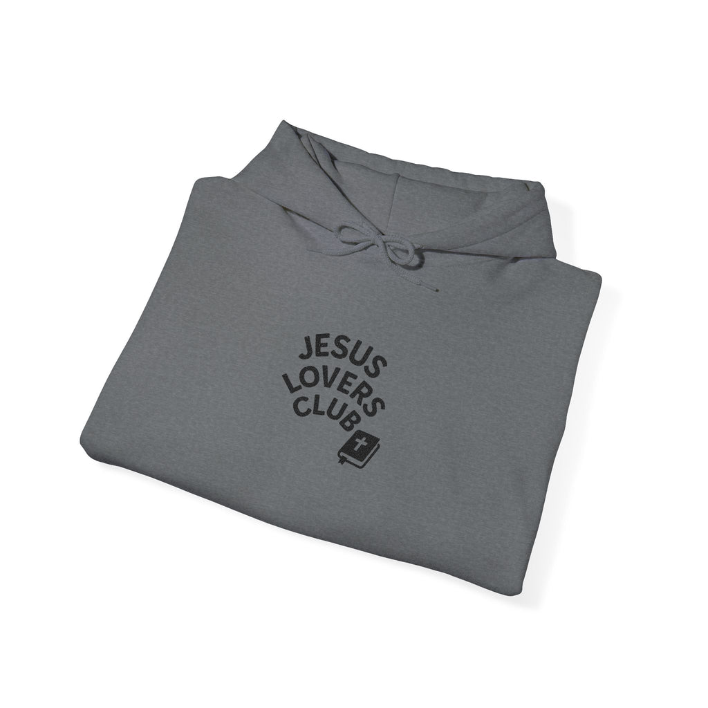 Jesus Lovers Club Embroidered Hoodie