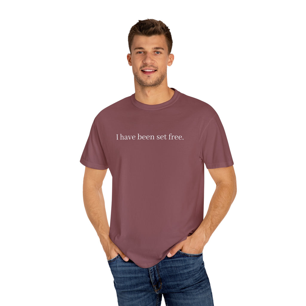 I Have Been Set Free Unisex Comfort Colors T-shirt
