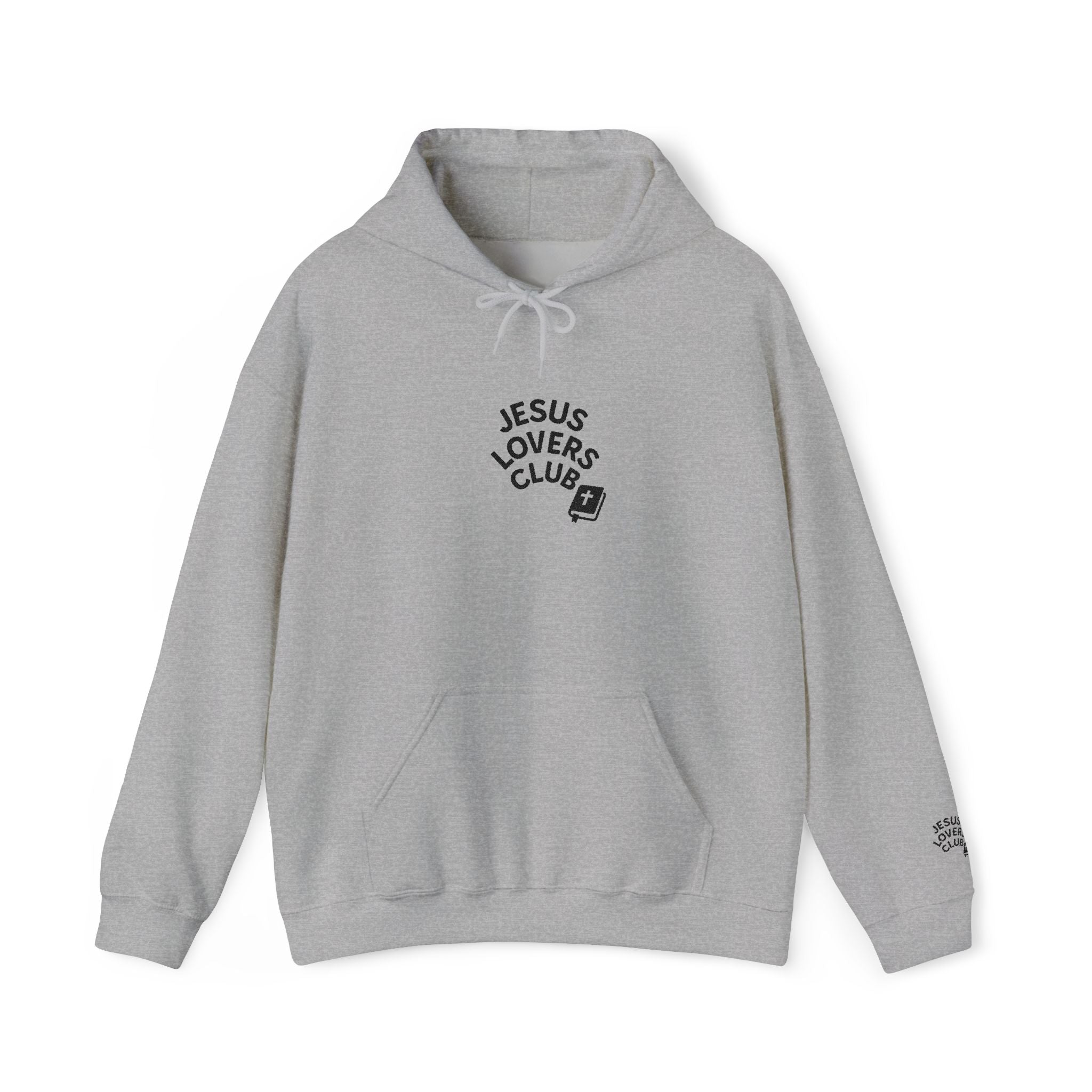 Jesus Lovers Club Embroidered Hoodie