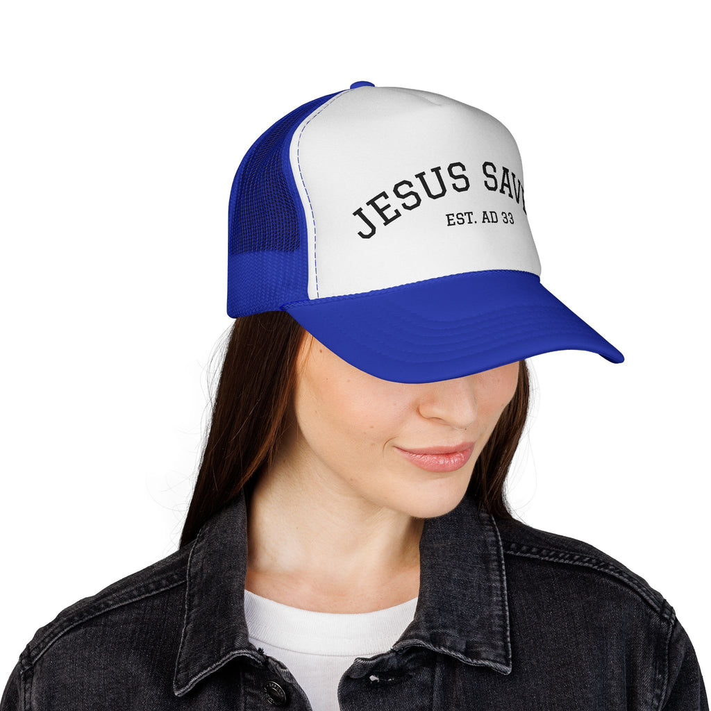 Jesus Saves Trucker Cap