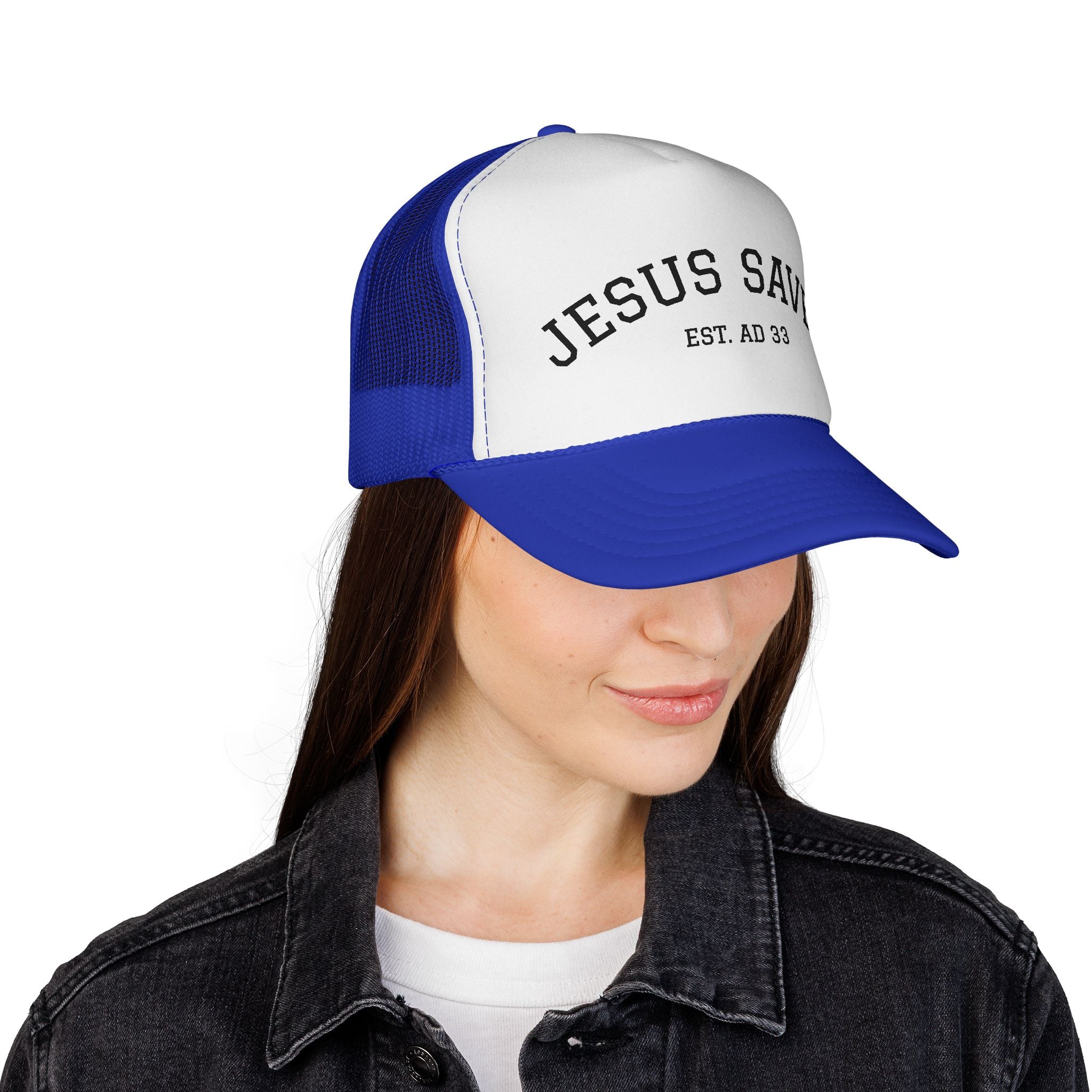 Jesus Saves Trucker Cap