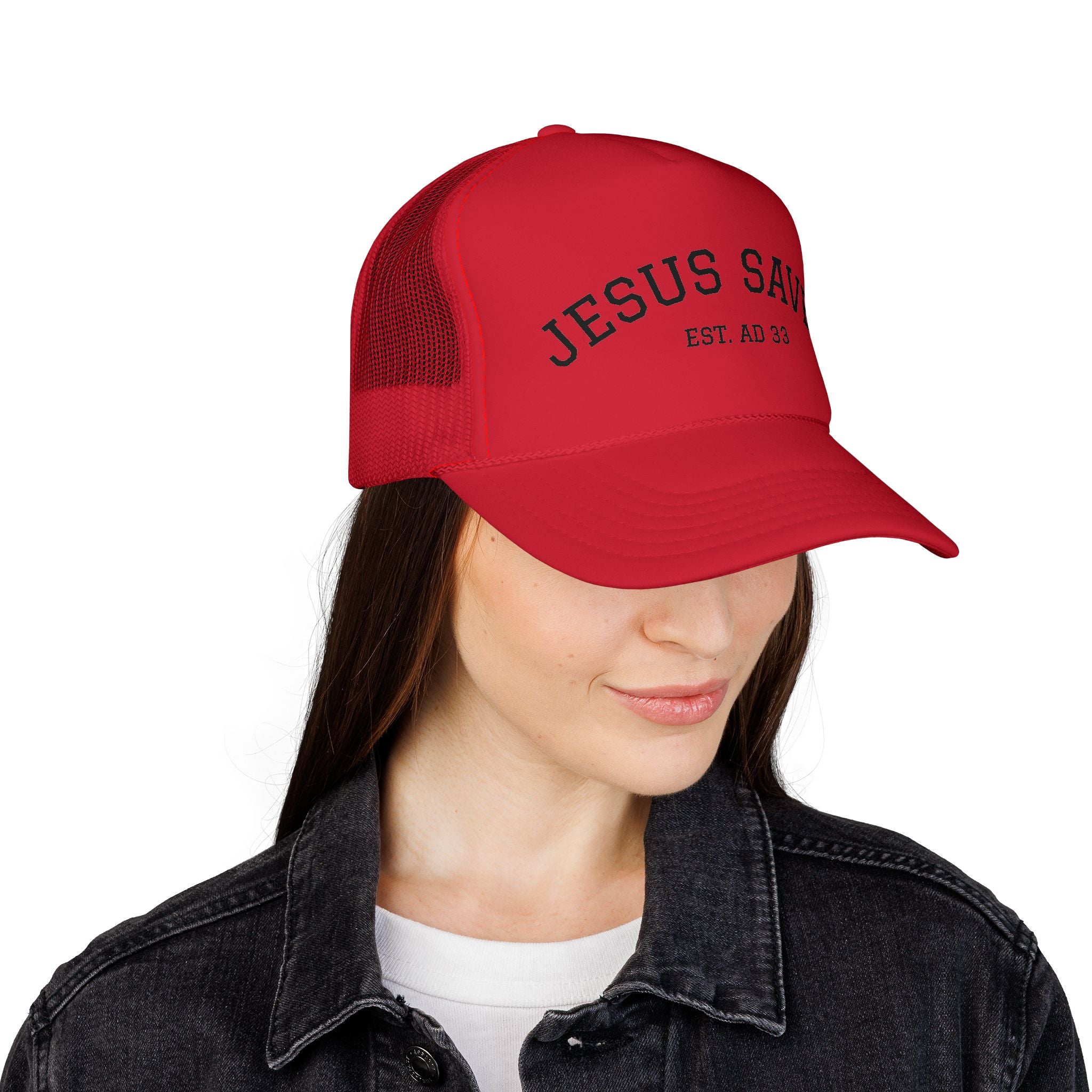 Jesus Saves Trucker Cap