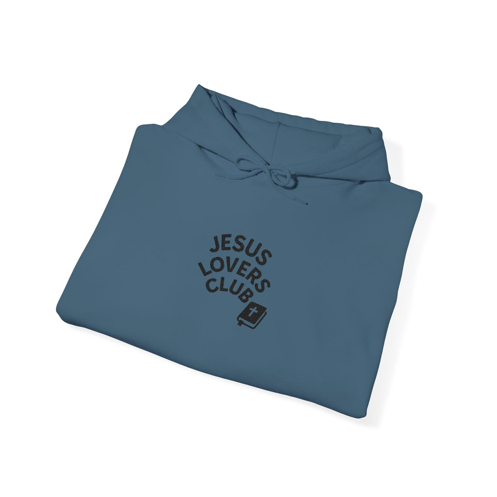 Jesus Lovers Club Embroidered Hoodie