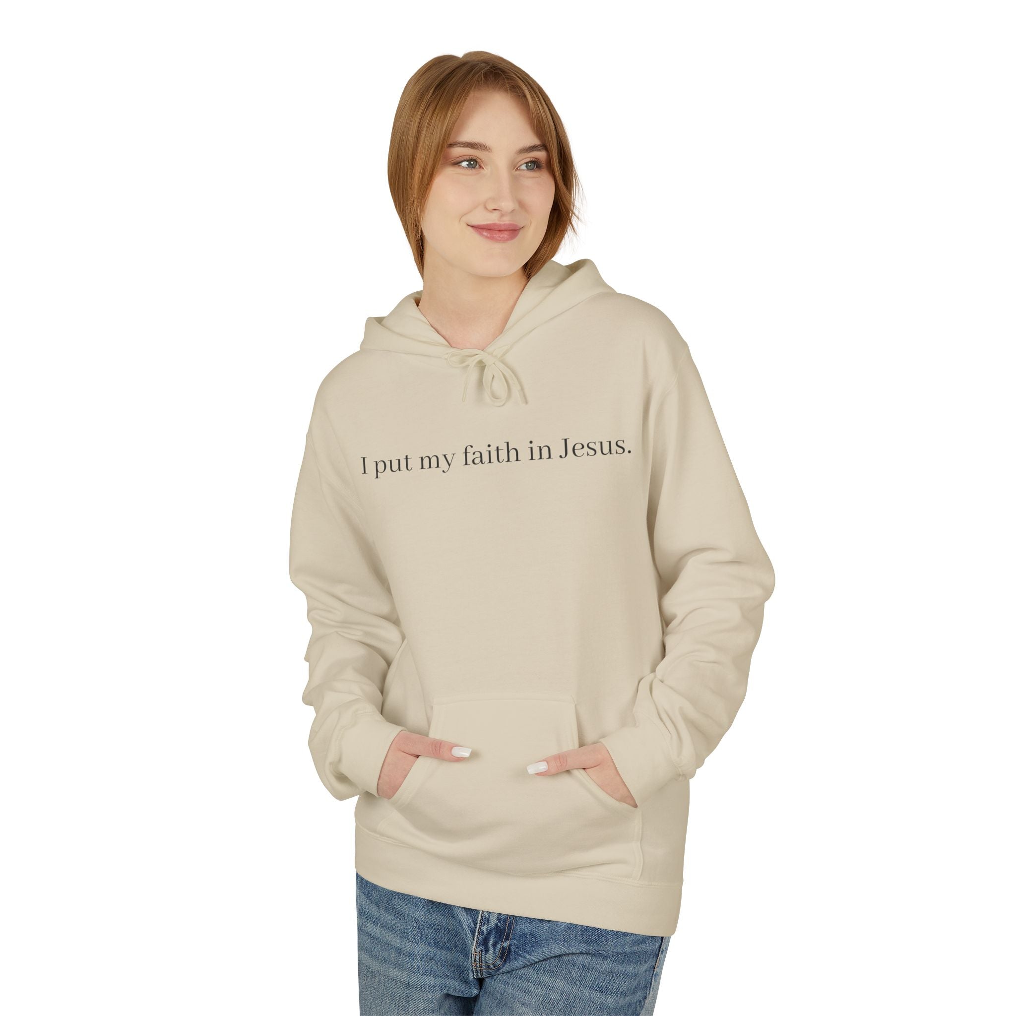 I Put My Faith In Jesus Unisex Hoodie