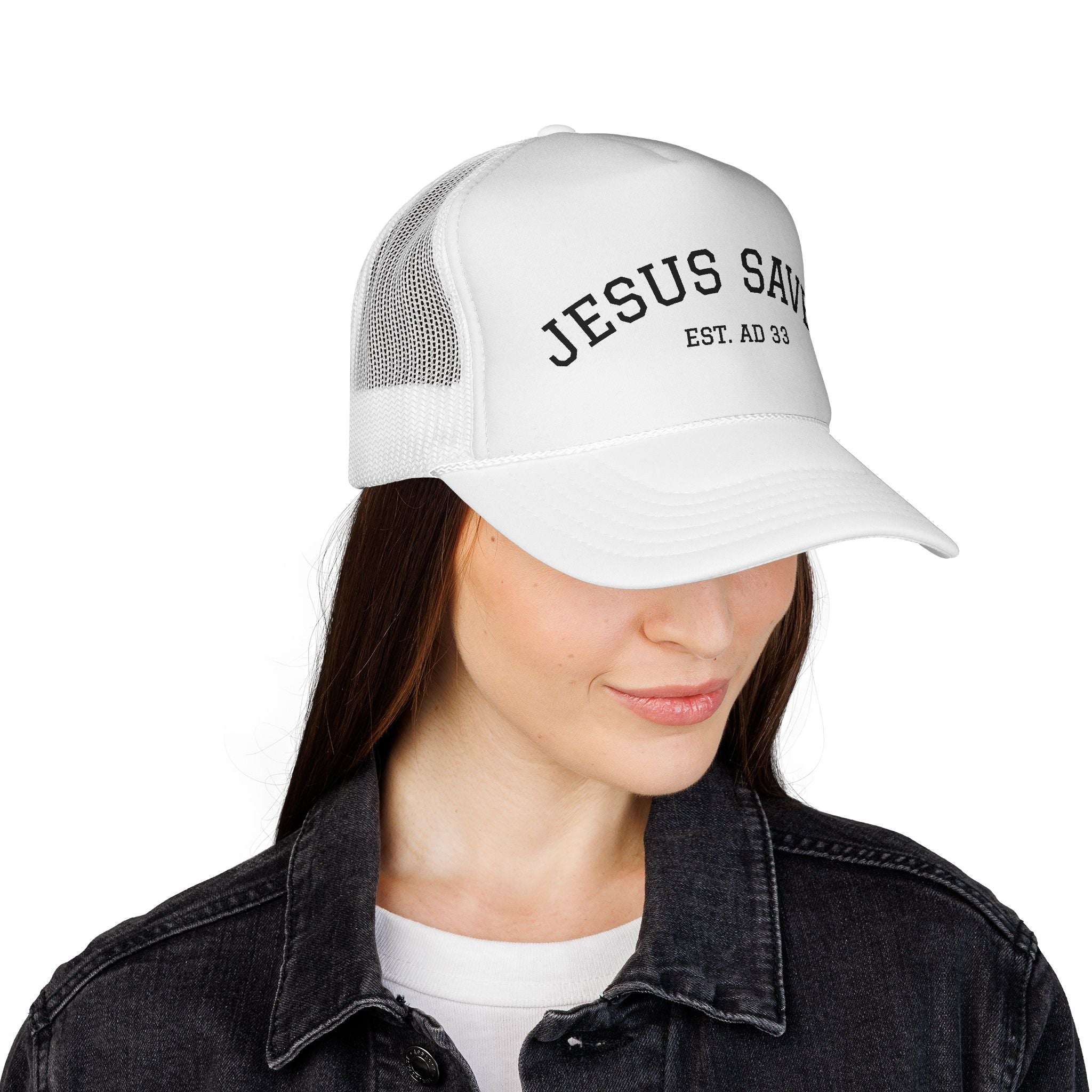 Jesus Saves Trucker Cap
