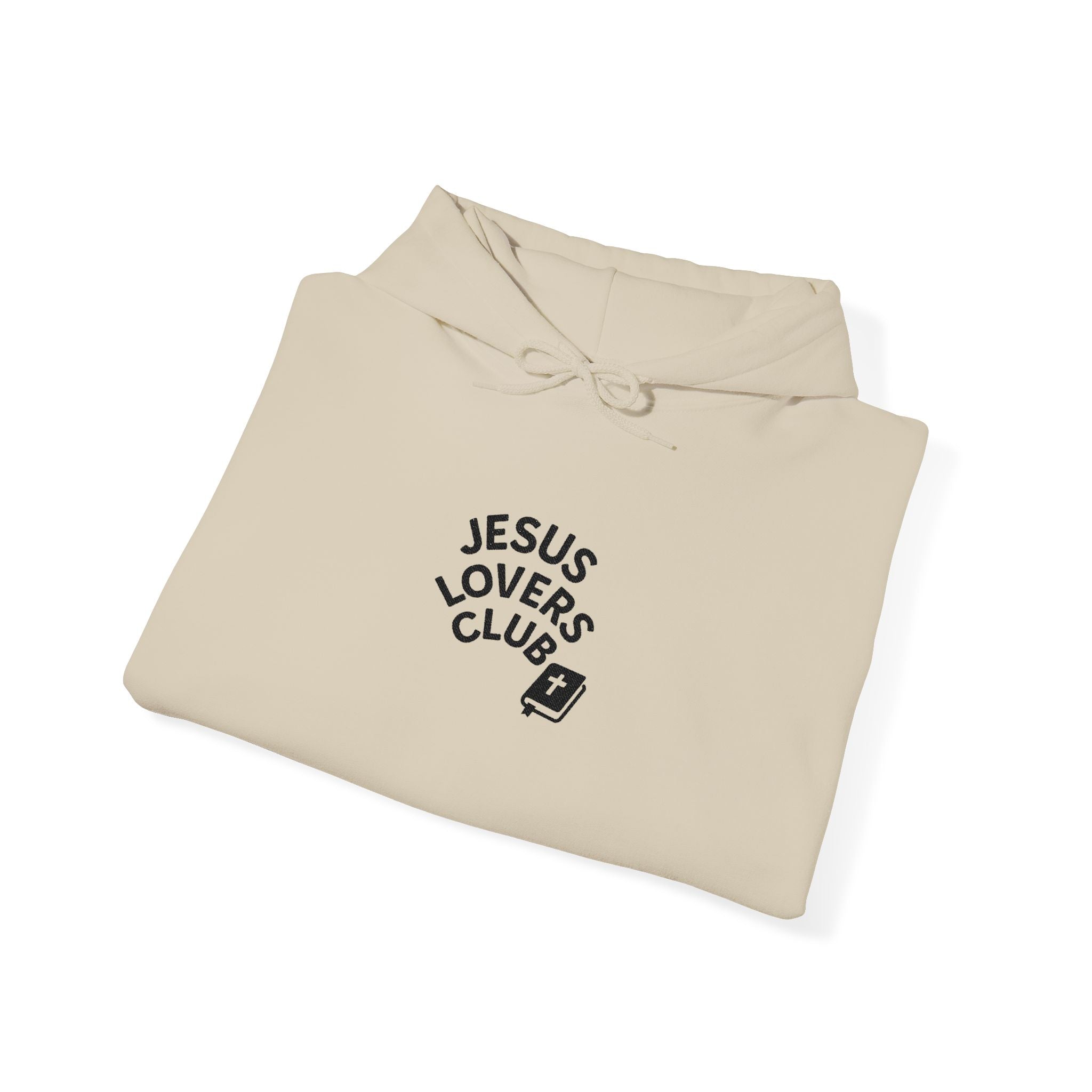 Jesus Lovers Club Embroidered Hoodie