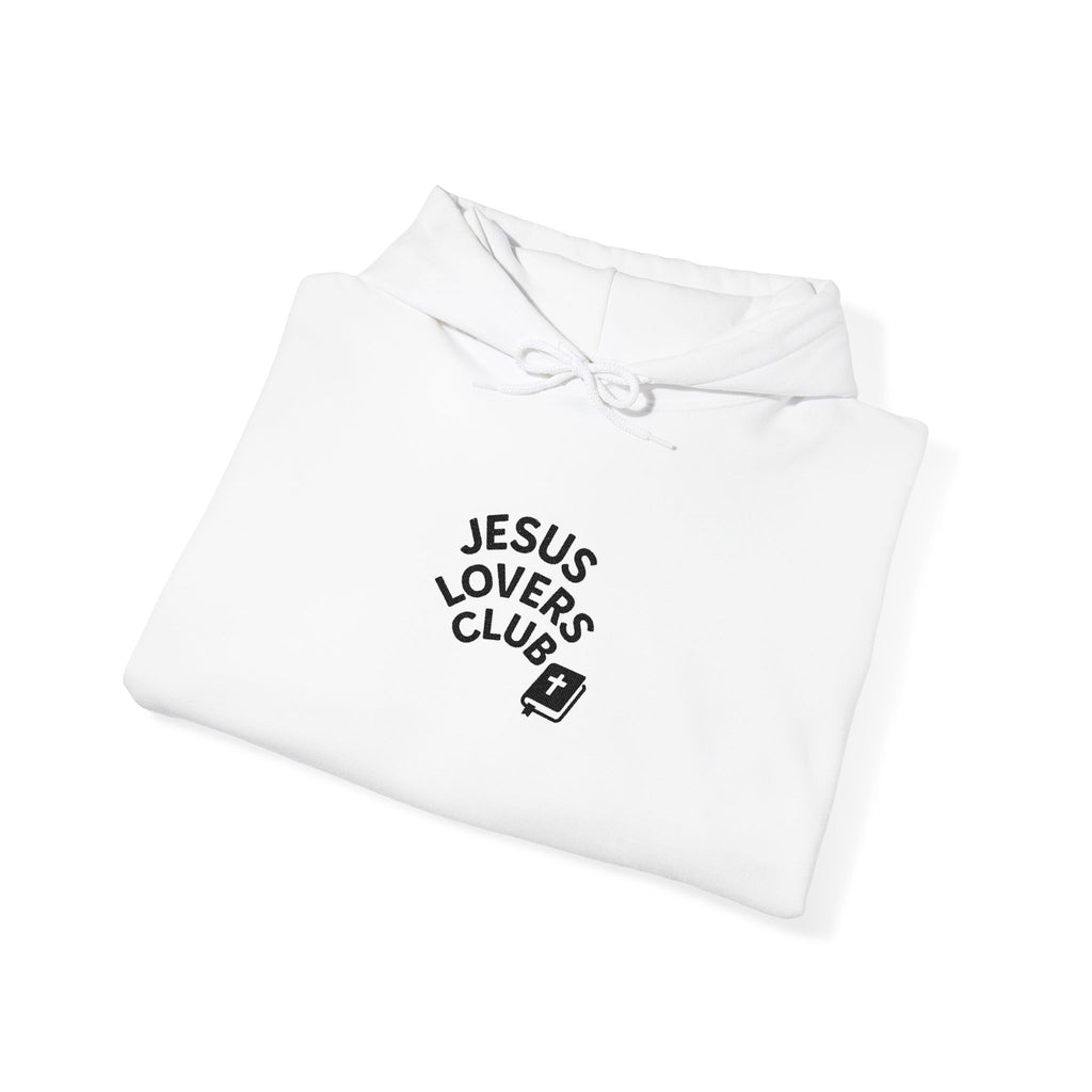 Jesus Lovers Club Embroidered Hoodie