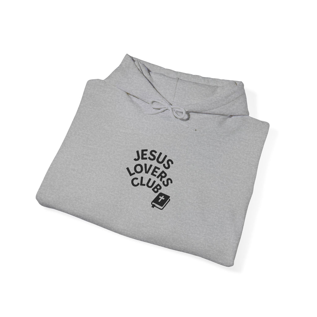 Jesus Lovers Club Embroidered Hoodie