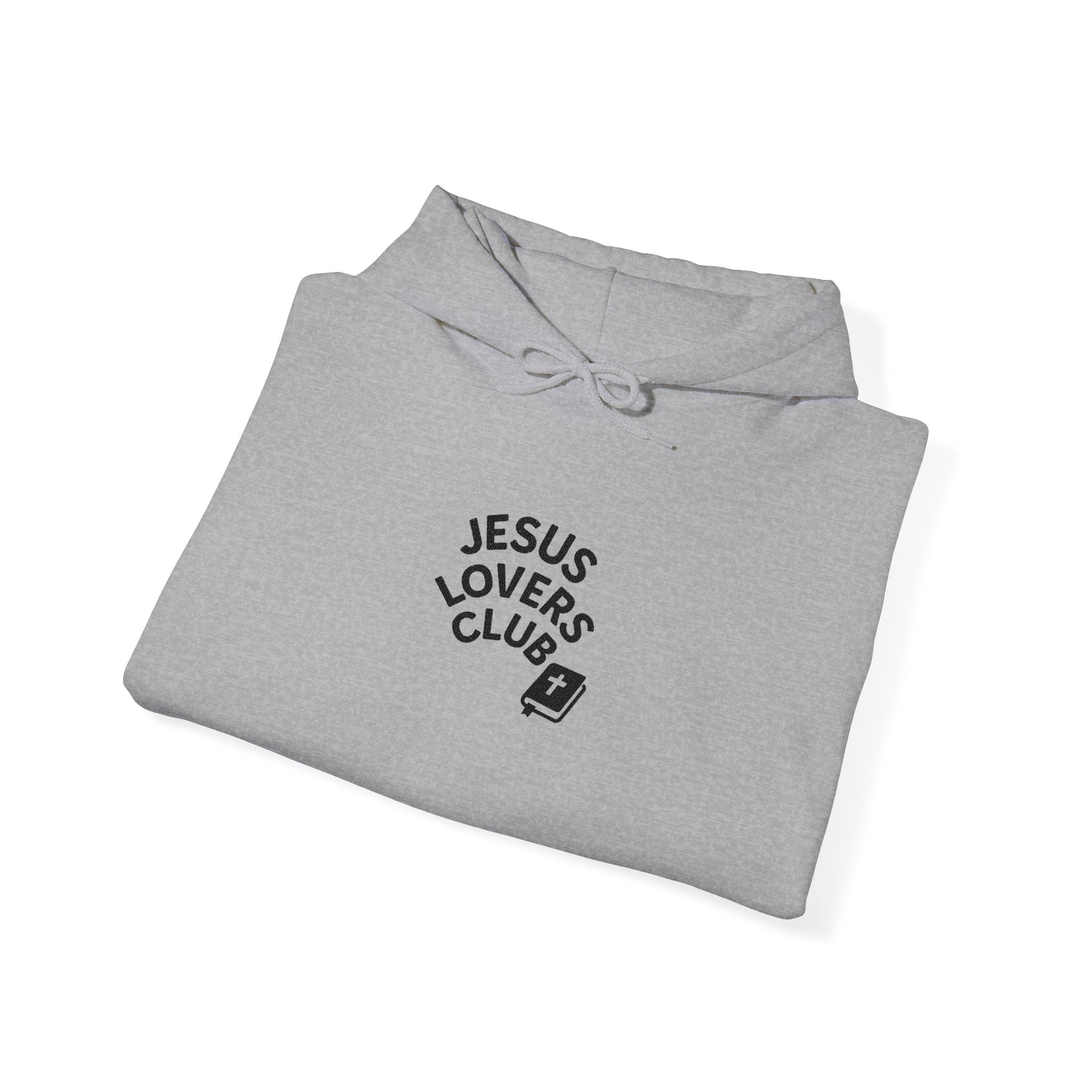 Jesus Lovers Club Embroidered Hoodie