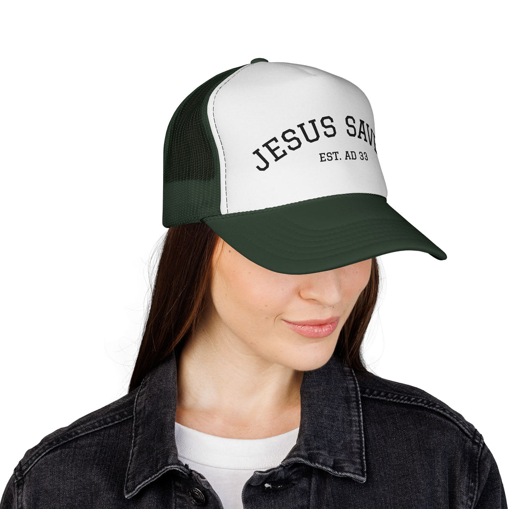 Jesus Saves Trucker Cap