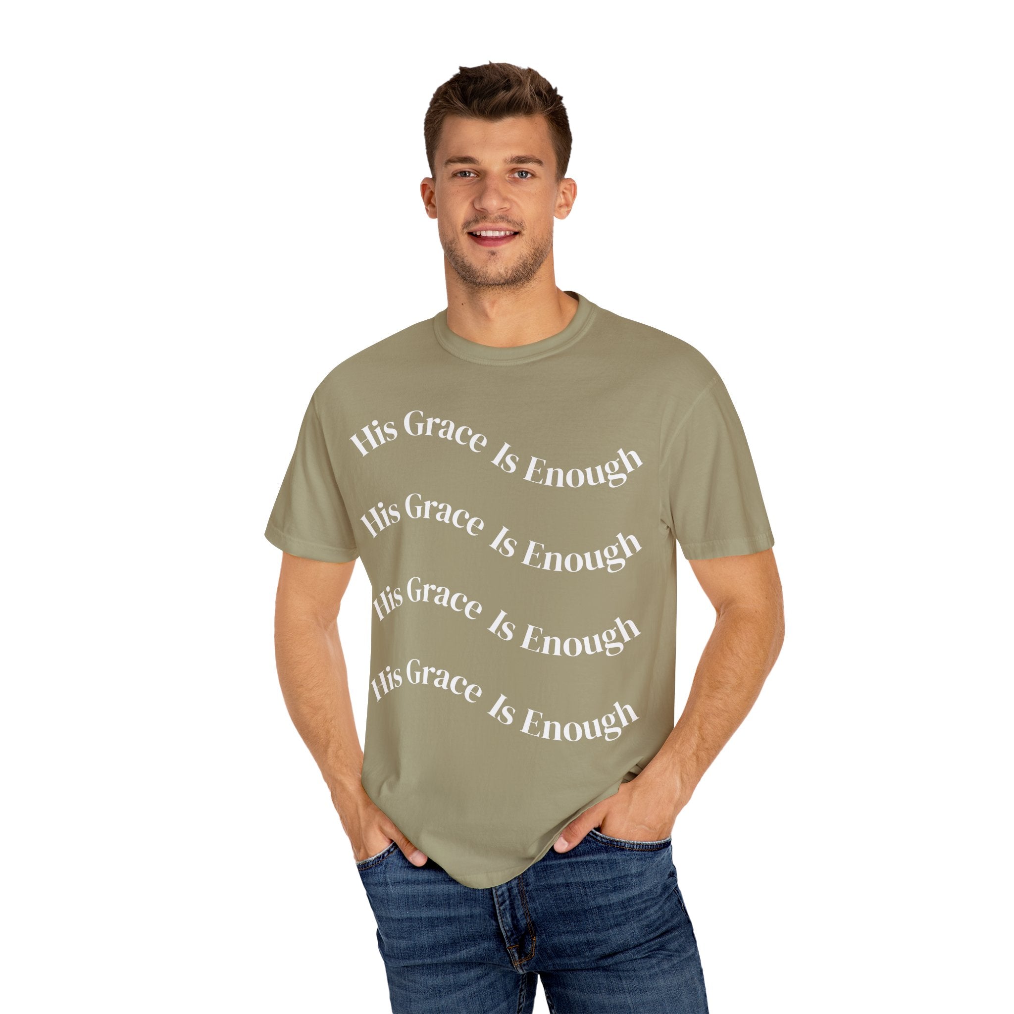 His Grace Is Enough Unisex Comfort Colors T-shirt