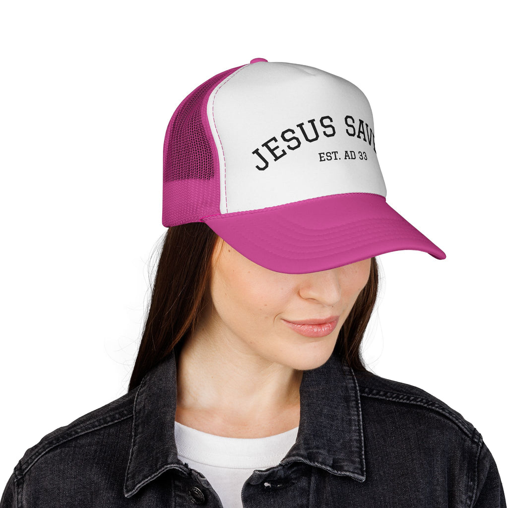 Jesus Saves Trucker Cap