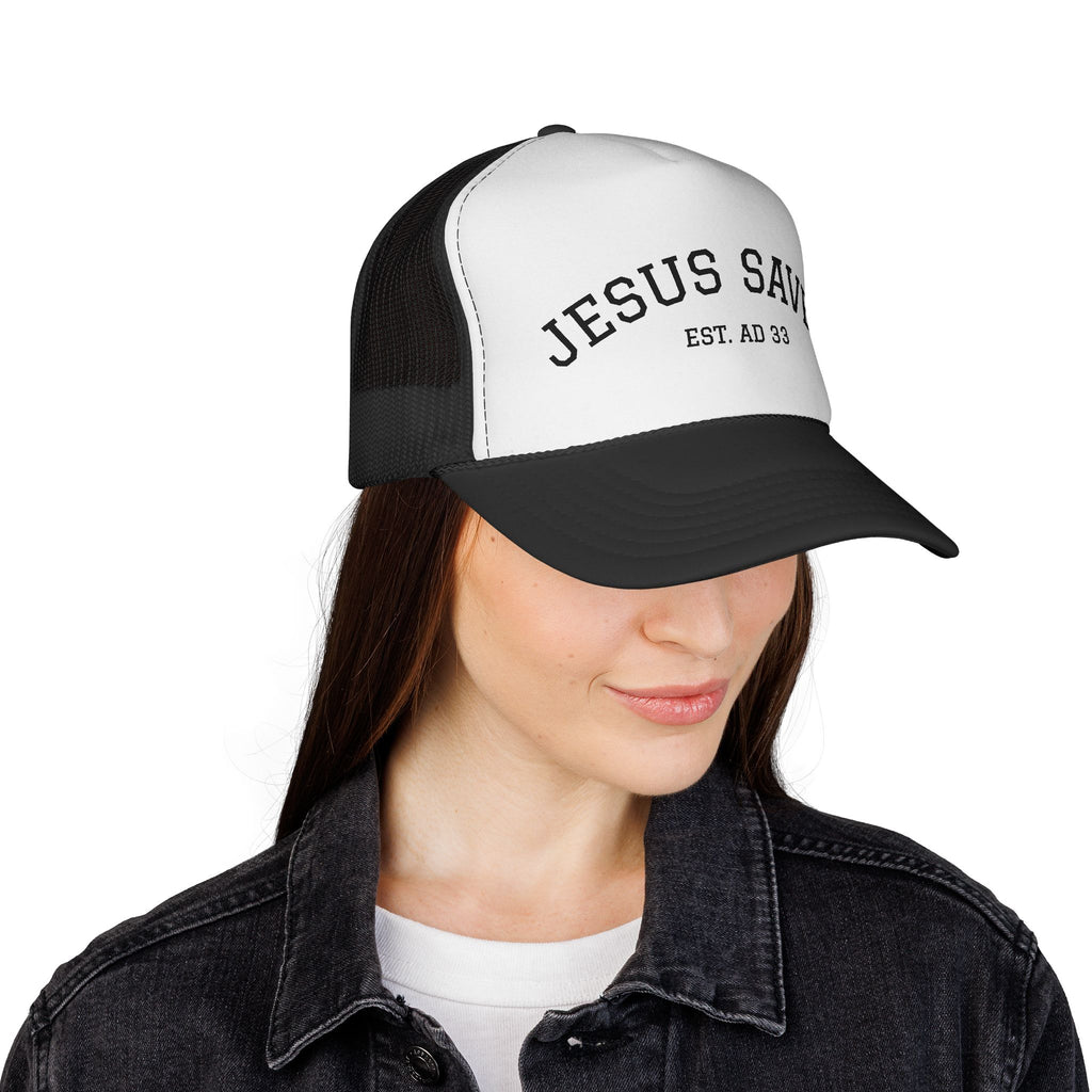 Jesus Saves Trucker Cap